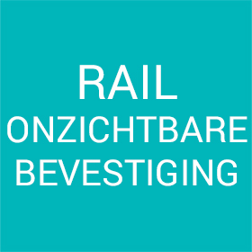 Rail onzichtbare bevestiging
